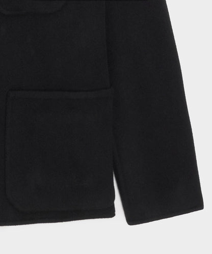 Todd Snyder Italian Cashmere Chore Coat in Black Black