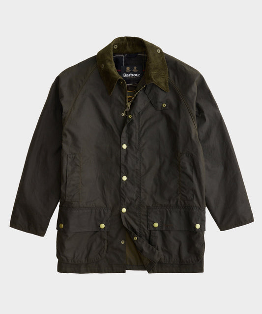 Todd Snyder Barbour Anniversary Beaufort Wax Jacket in Olive Olive