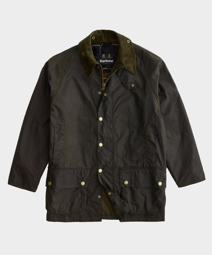 Todd Snyder Barbour Anniversary Beaufort Wax Jacket in Olive Olive