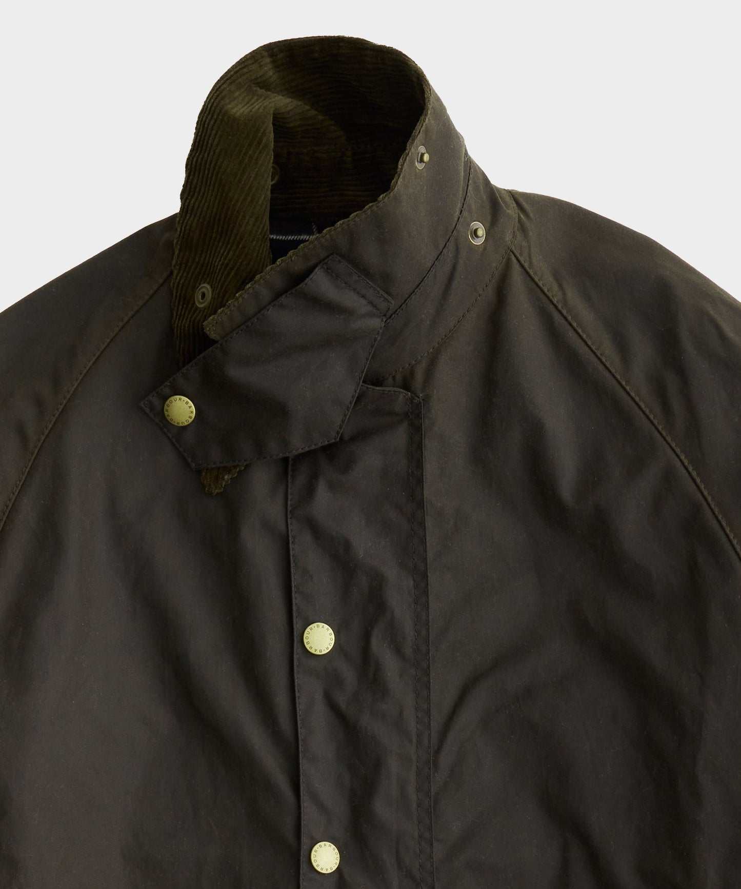 Todd Snyder Barbour Anniversary Beaufort Wax Jacket in Olive Olive