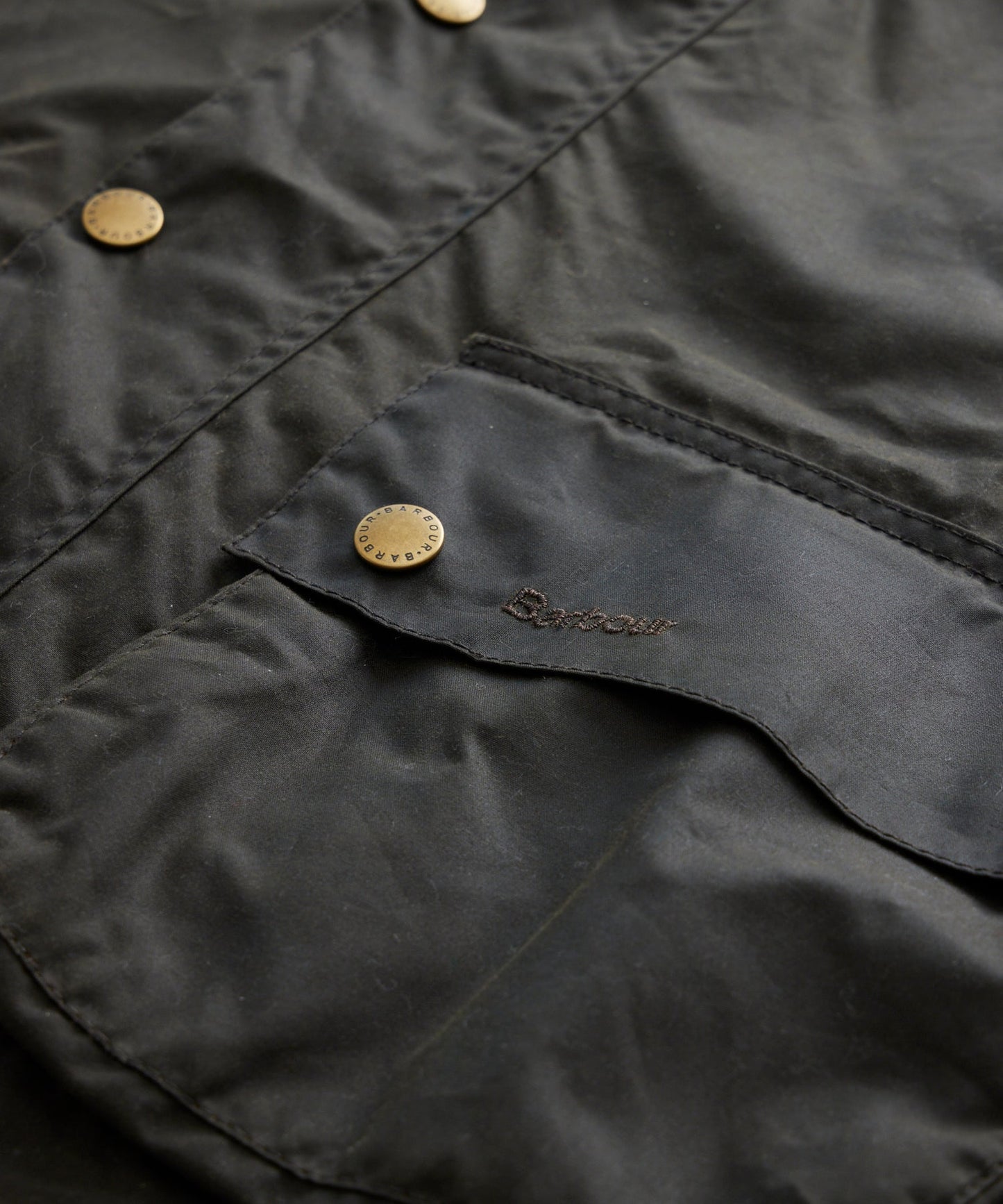Todd Snyder Barbour Anniversary Beaufort Wax Jacket in Olive Olive