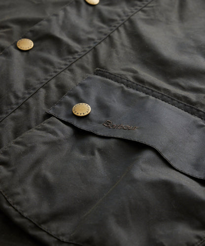 Todd Snyder Barbour Anniversary Beaufort Wax Jacket in Olive Olive