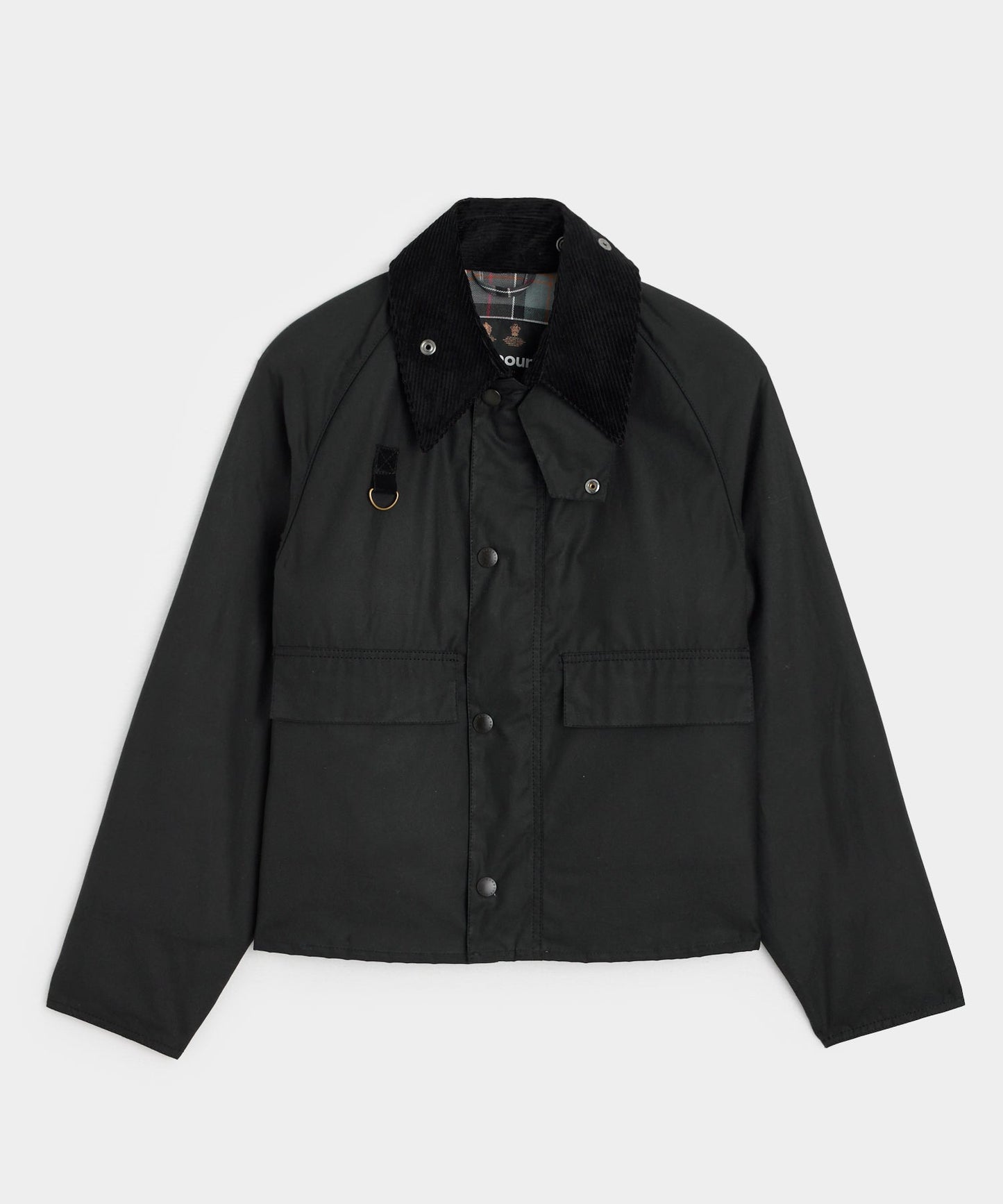 Todd Snyder Barbour Spey Wax Jacket in Black Black