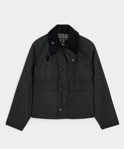 Todd Snyder Barbour Spey Wax Jacket in Black Black