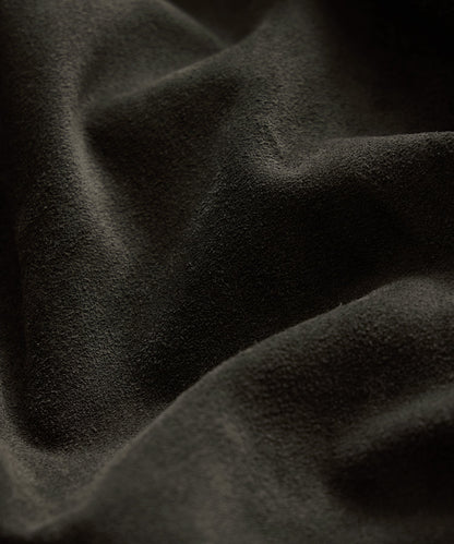 Todd Snyder Italian Suede Driving Jacket in Dark Moss Dark Moss