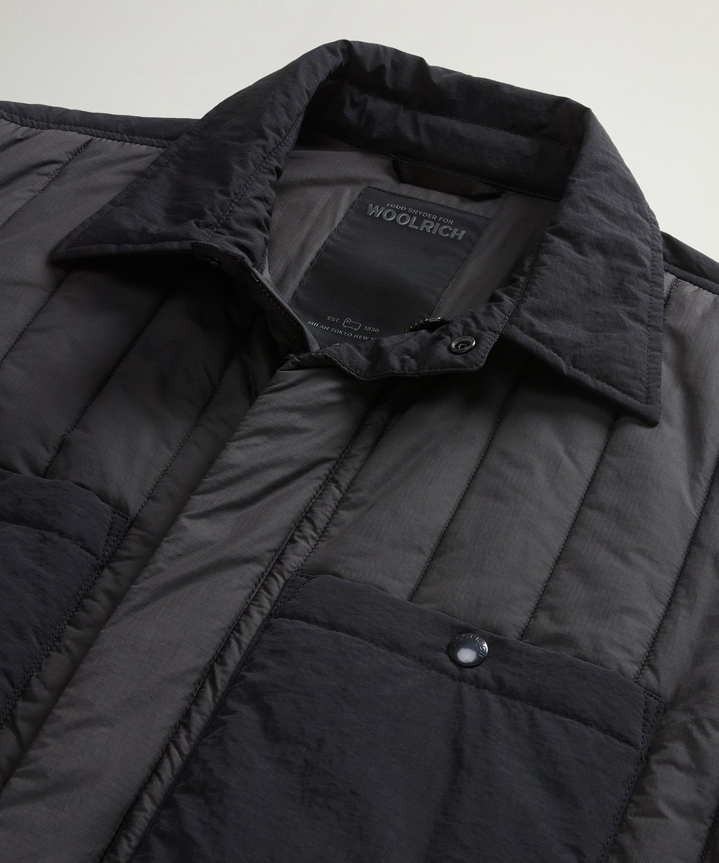 Todd Snyder Lightweight Quilted Jacket in Black Black