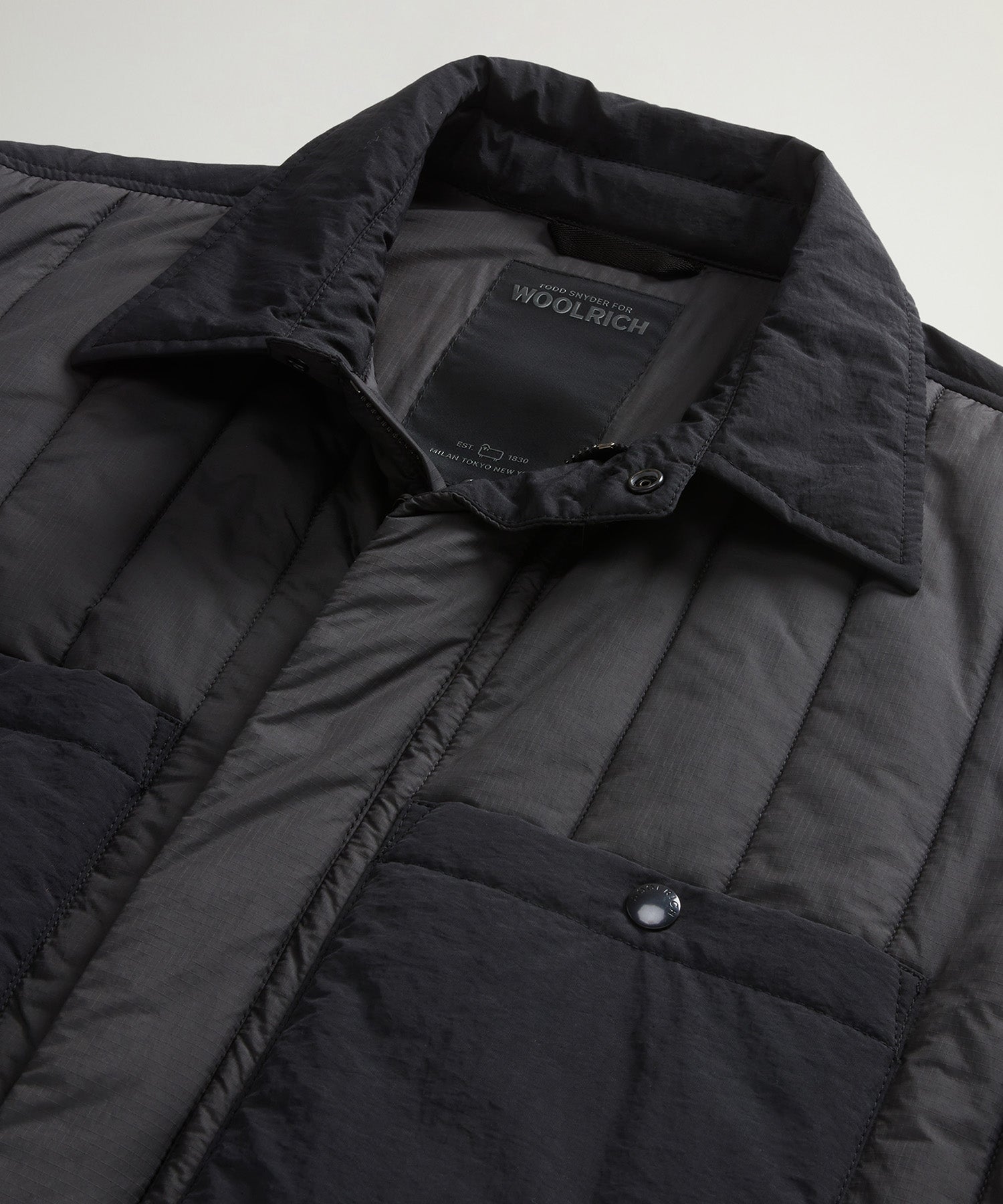 Todd Snyder Lightweight Quilted Jacket in Black Black