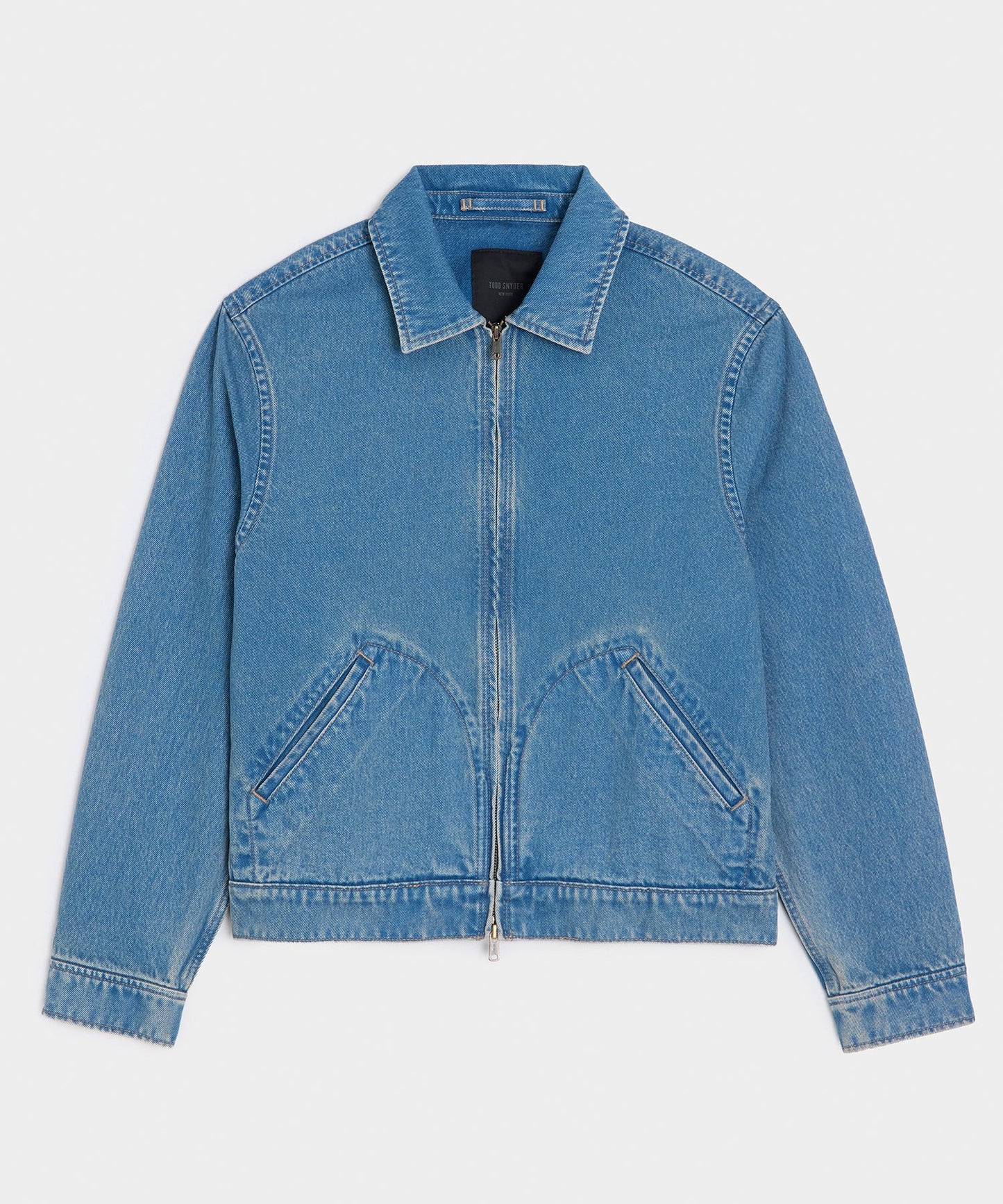 Todd Snyder Denim Farmers Jacket in Washed Indigo Washed Indigo