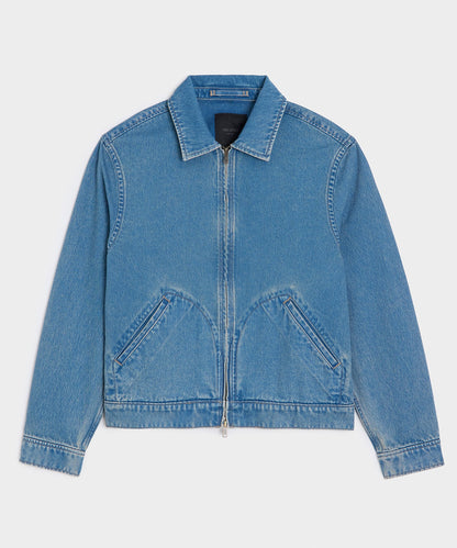 Todd Snyder Denim Farmers Jacket in Washed Indigo Washed Indigo