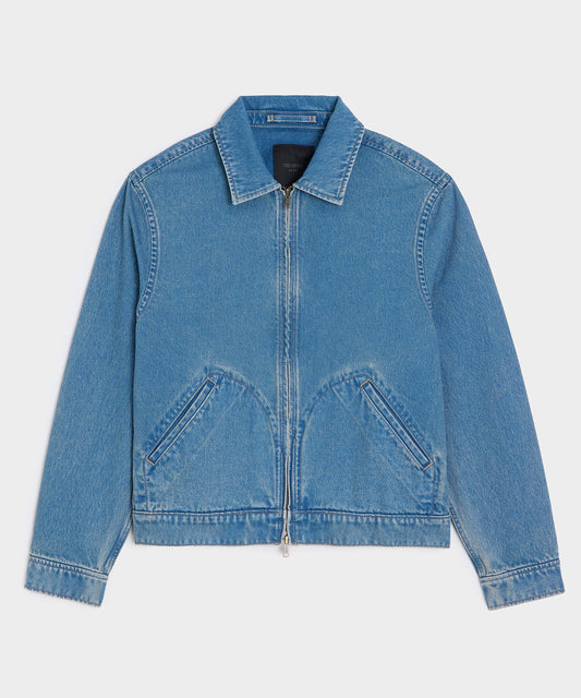 Todd Snyder Denim Farmers Jacket in Washed Indigo Washed Indigo
