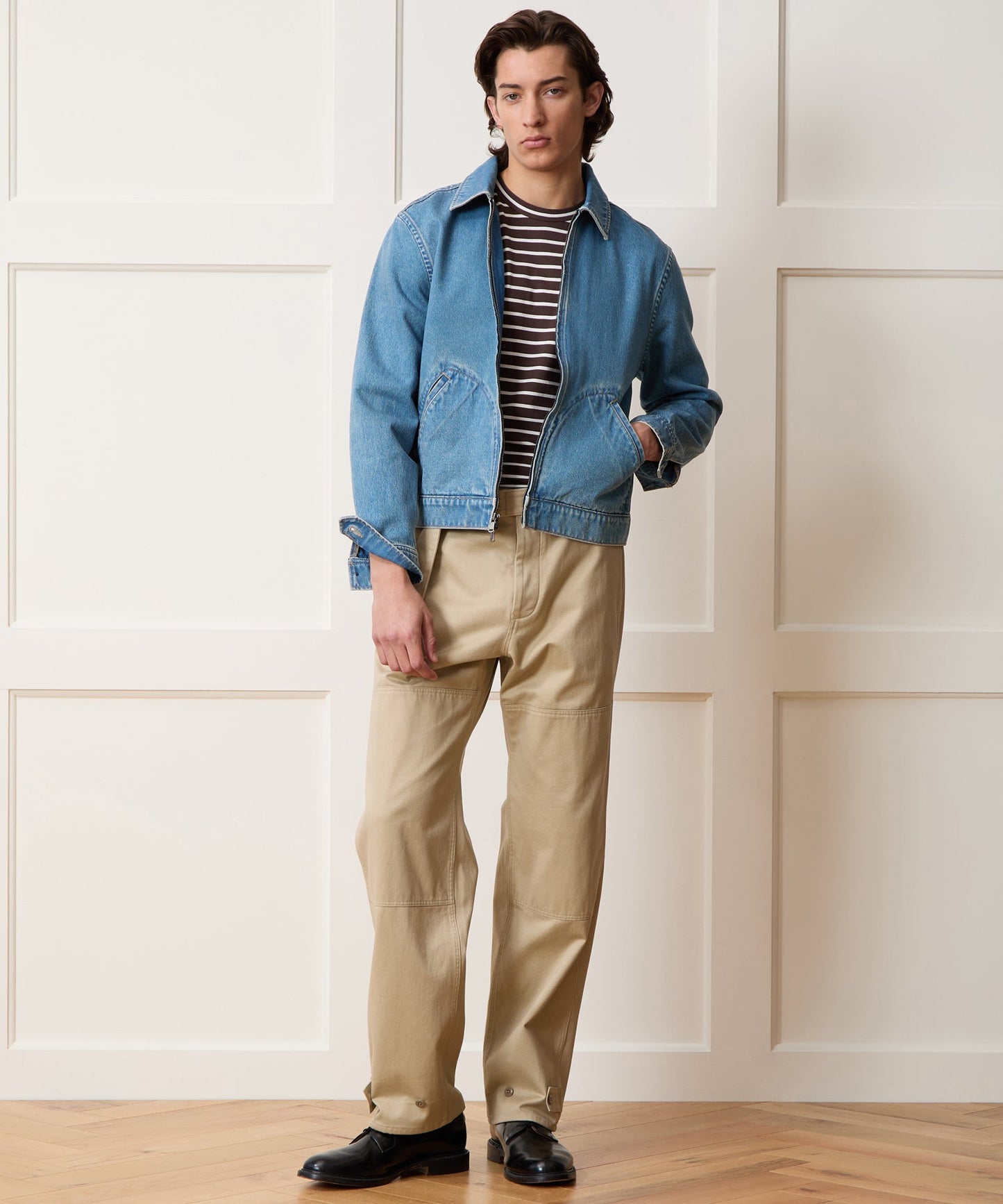Todd Snyder Denim Farmers Jacket in Washed Indigo Washed Indigo