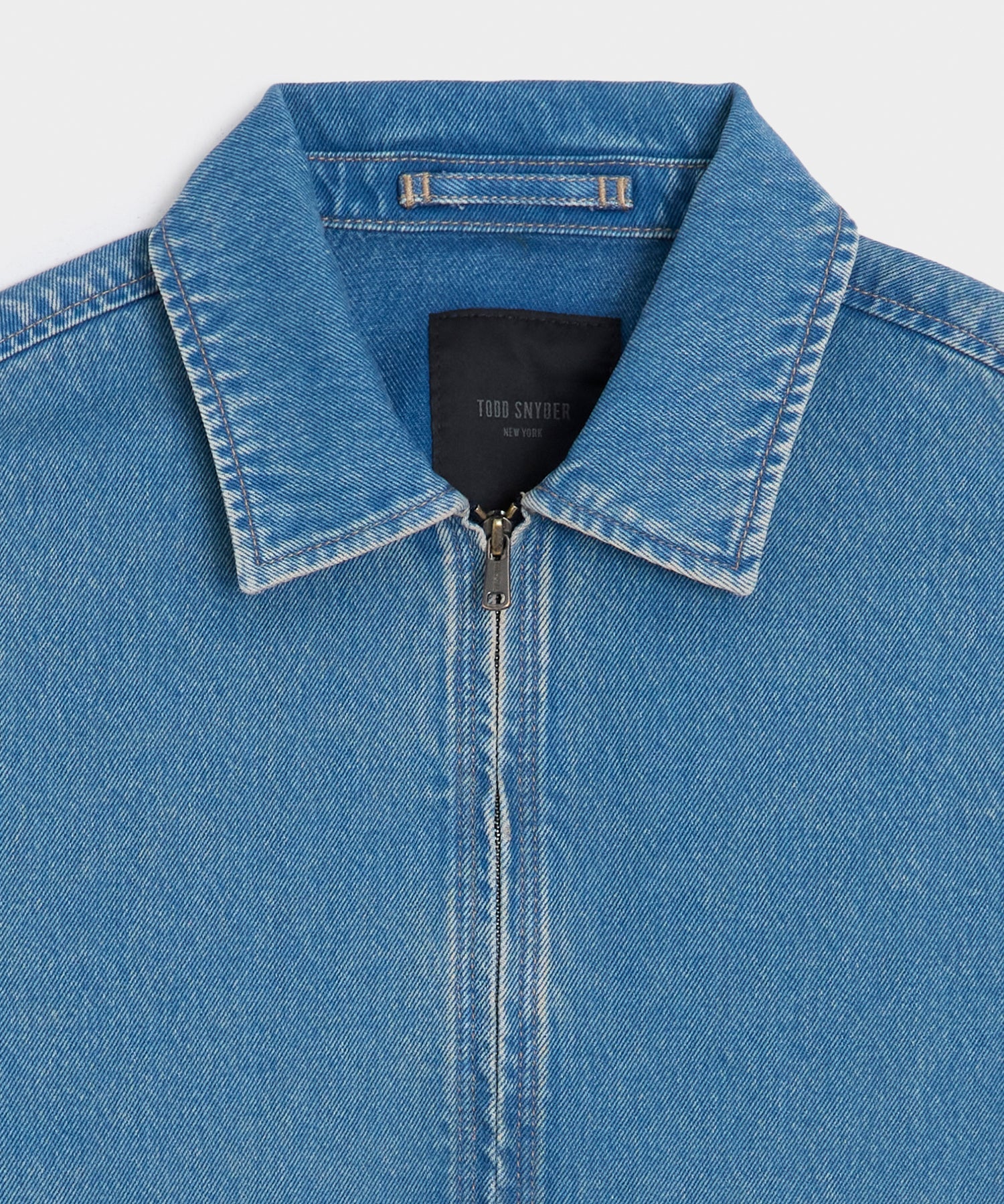 Todd Snyder Denim Farmers Jacket in Washed Indigo Washed Indigo