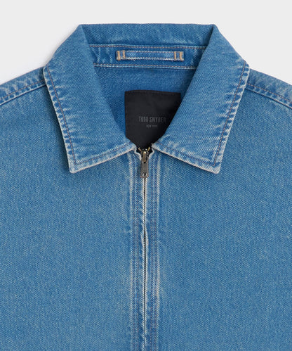 Todd Snyder Denim Farmers Jacket in Washed Indigo Washed Indigo