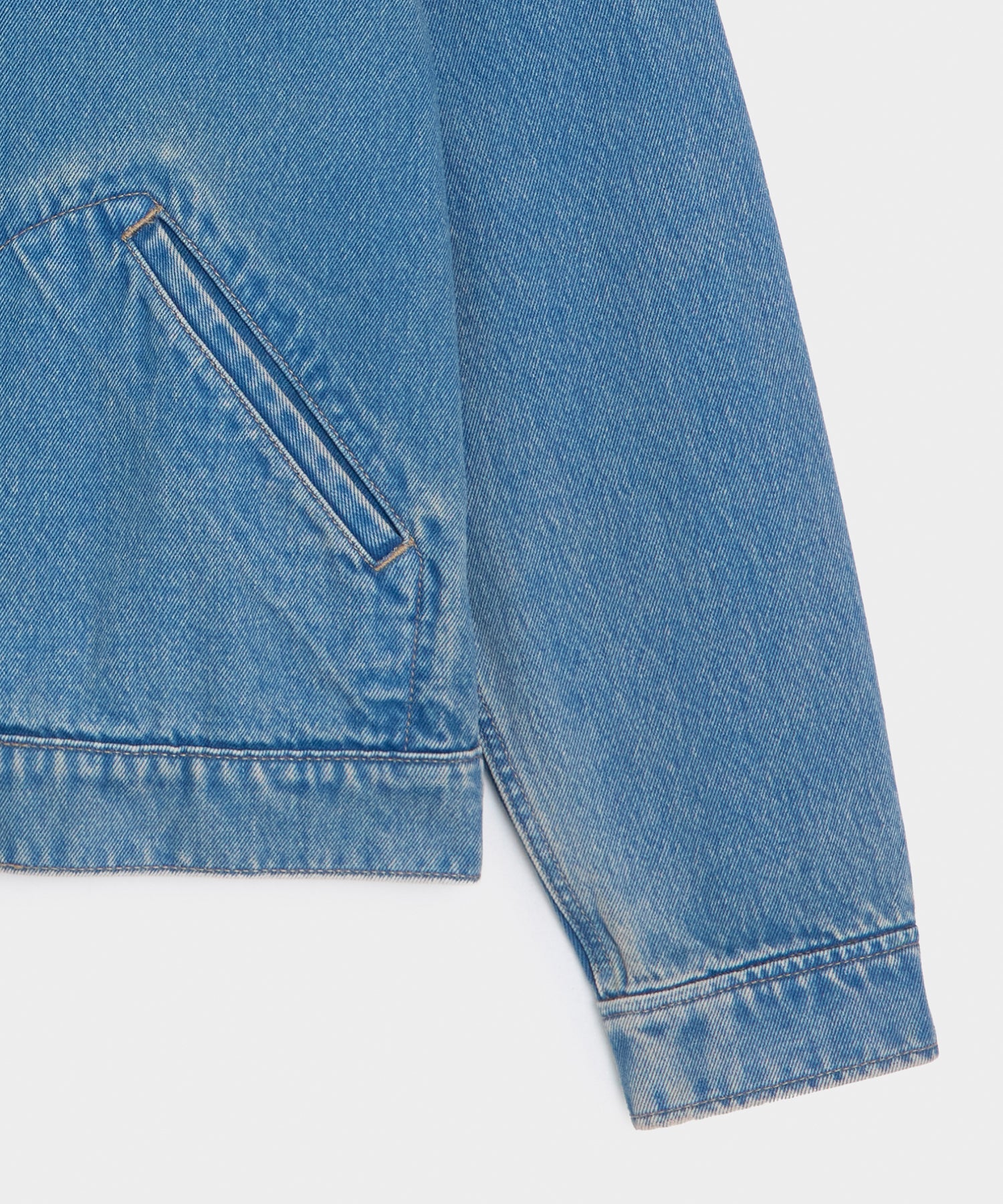 Todd Snyder Denim Farmers Jacket in Washed Indigo Washed Indigo