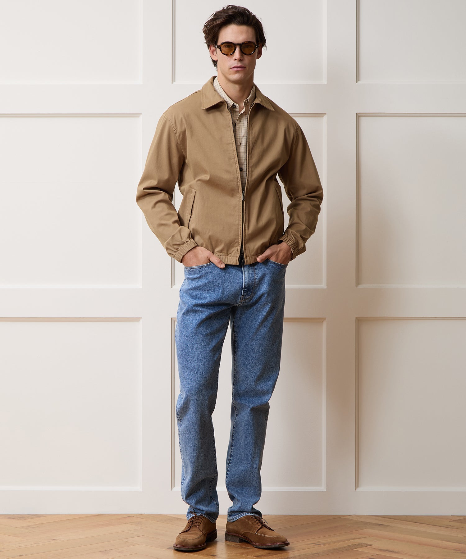 Todd Snyder Dad Jacket in Dark Khaki Khaki