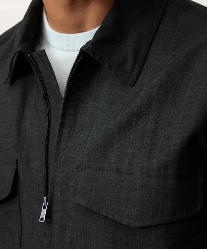 Todd Snyder Ricky Jacket in Charcoal Charcoal