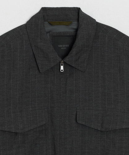 Todd Snyder Ricky Jacket in Charcoal Charcoal