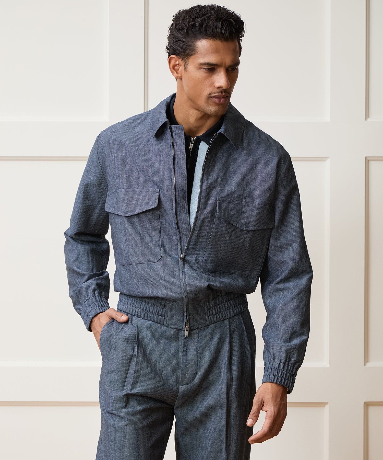 Todd Snyder Ricky Jacket in Navy Navy