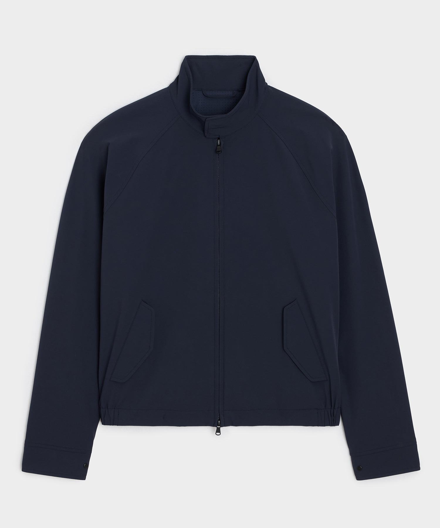 Todd Snyder Nylon Harrington Jacket in Classic Navy Classic Navy