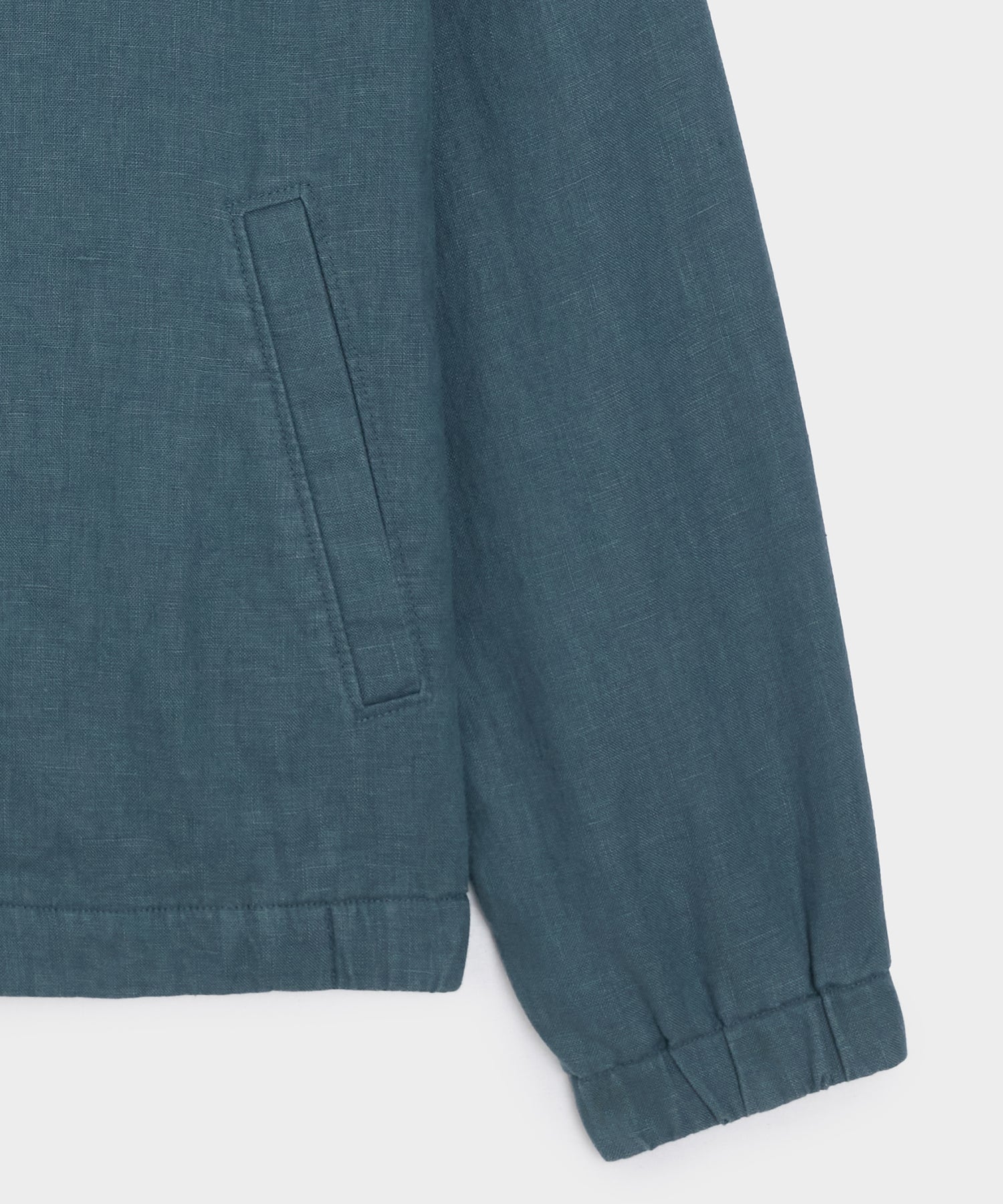 Todd Snyder Linen Dad Jacket in Teal Teal