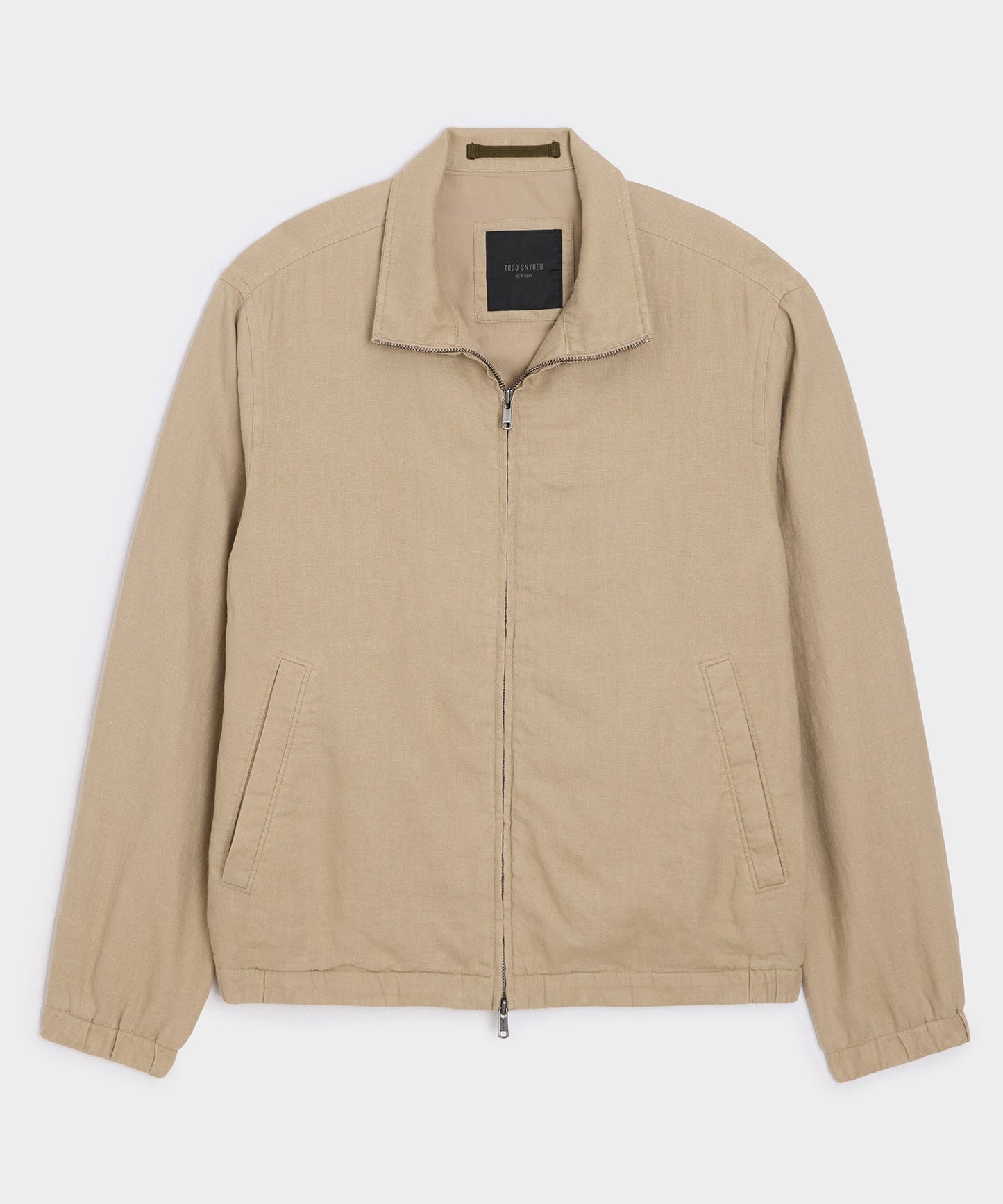 Todd Snyder Linen Dad Jacket in Beige Beige