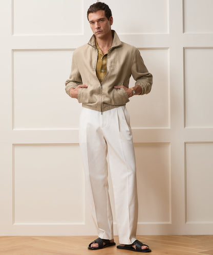 Todd Snyder Linen Dad Jacket in Beige Beige