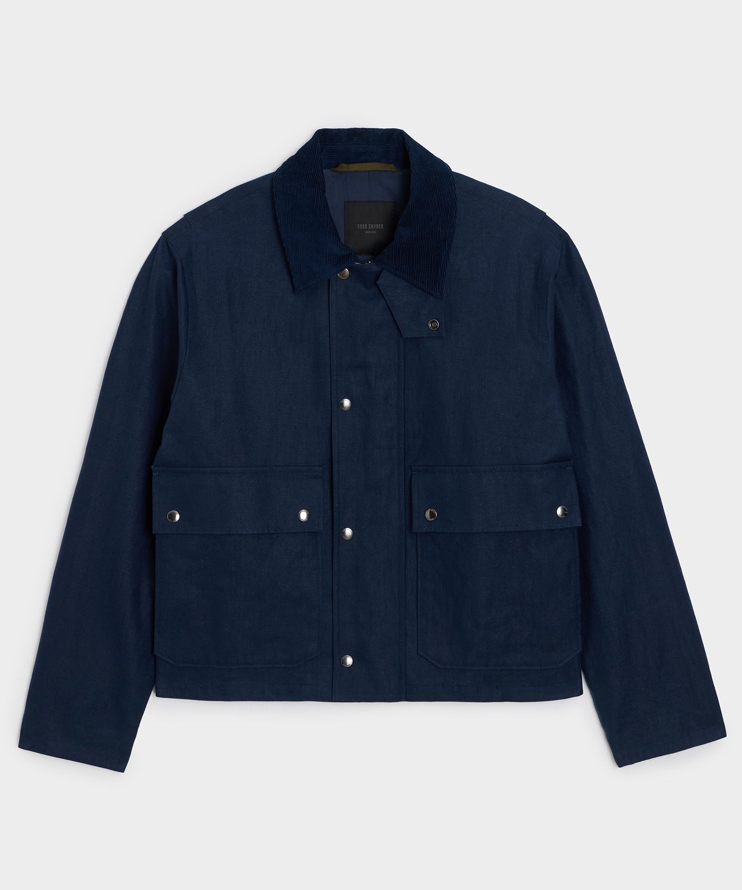 Todd Snyder Linen Stable Jacket in Navy Navy
