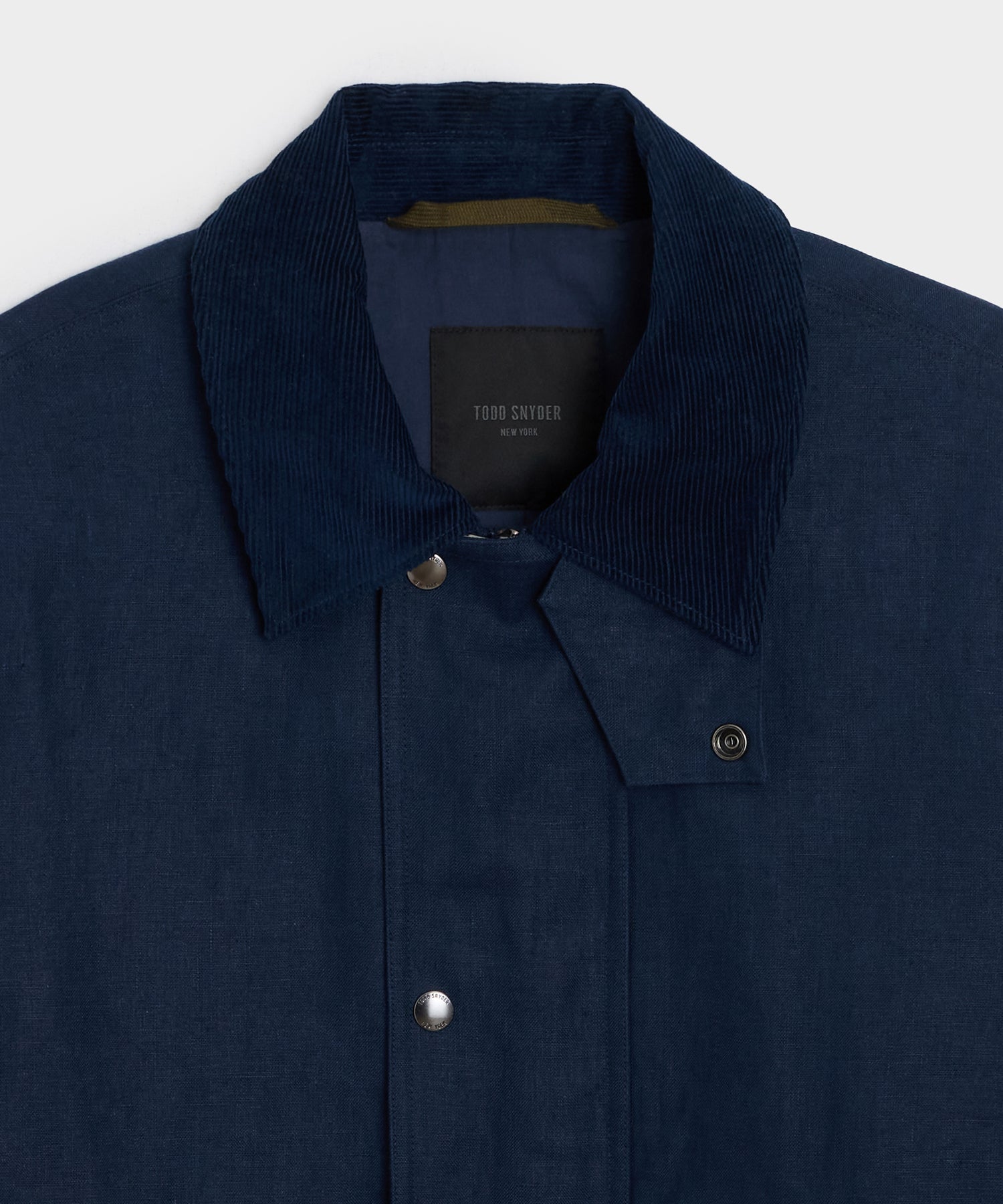 Todd Snyder Linen Stable Jacket in Navy Navy