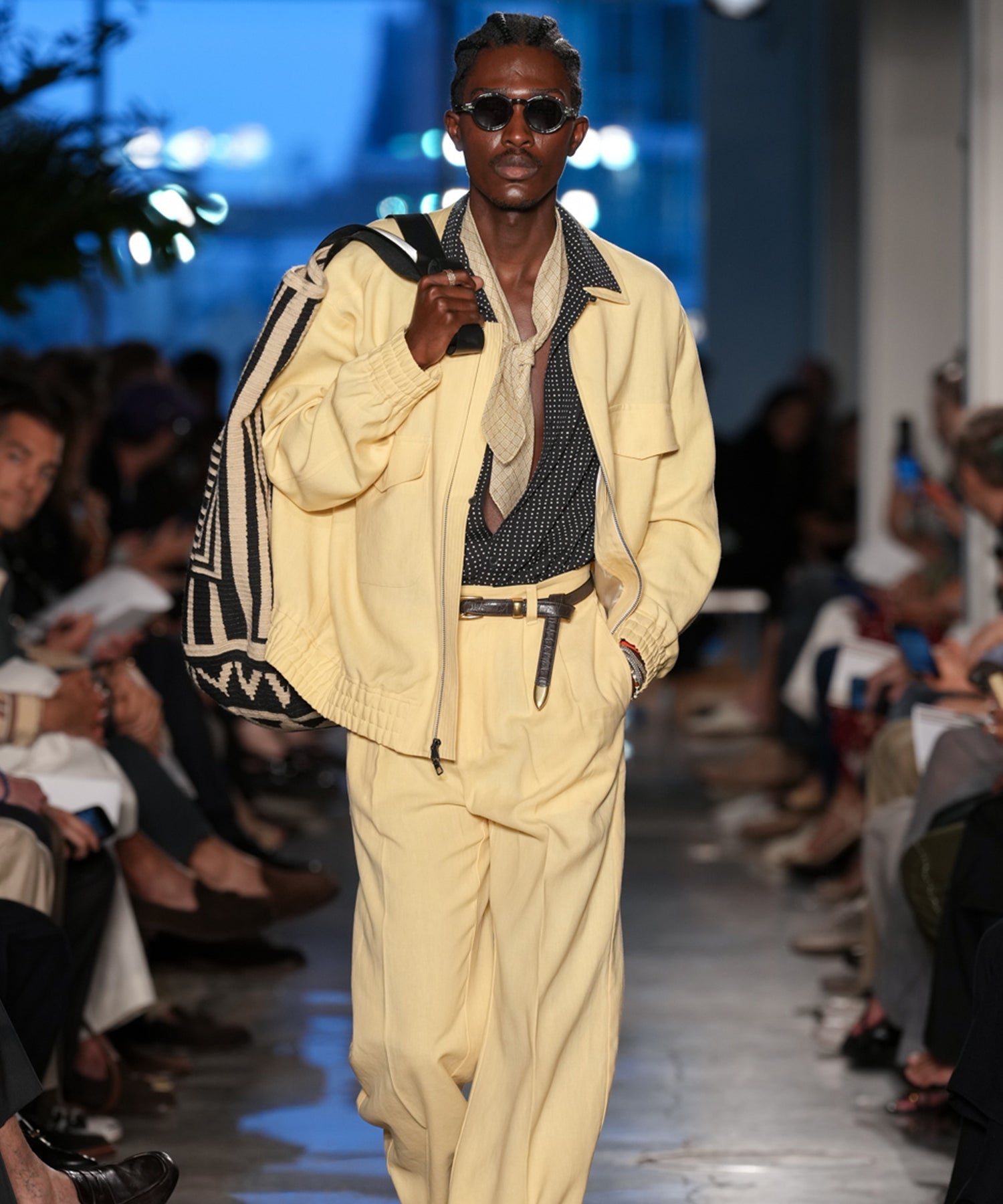 Todd Snyder Italian Sueded Linen Ricky Jacket in Yellow Yellow