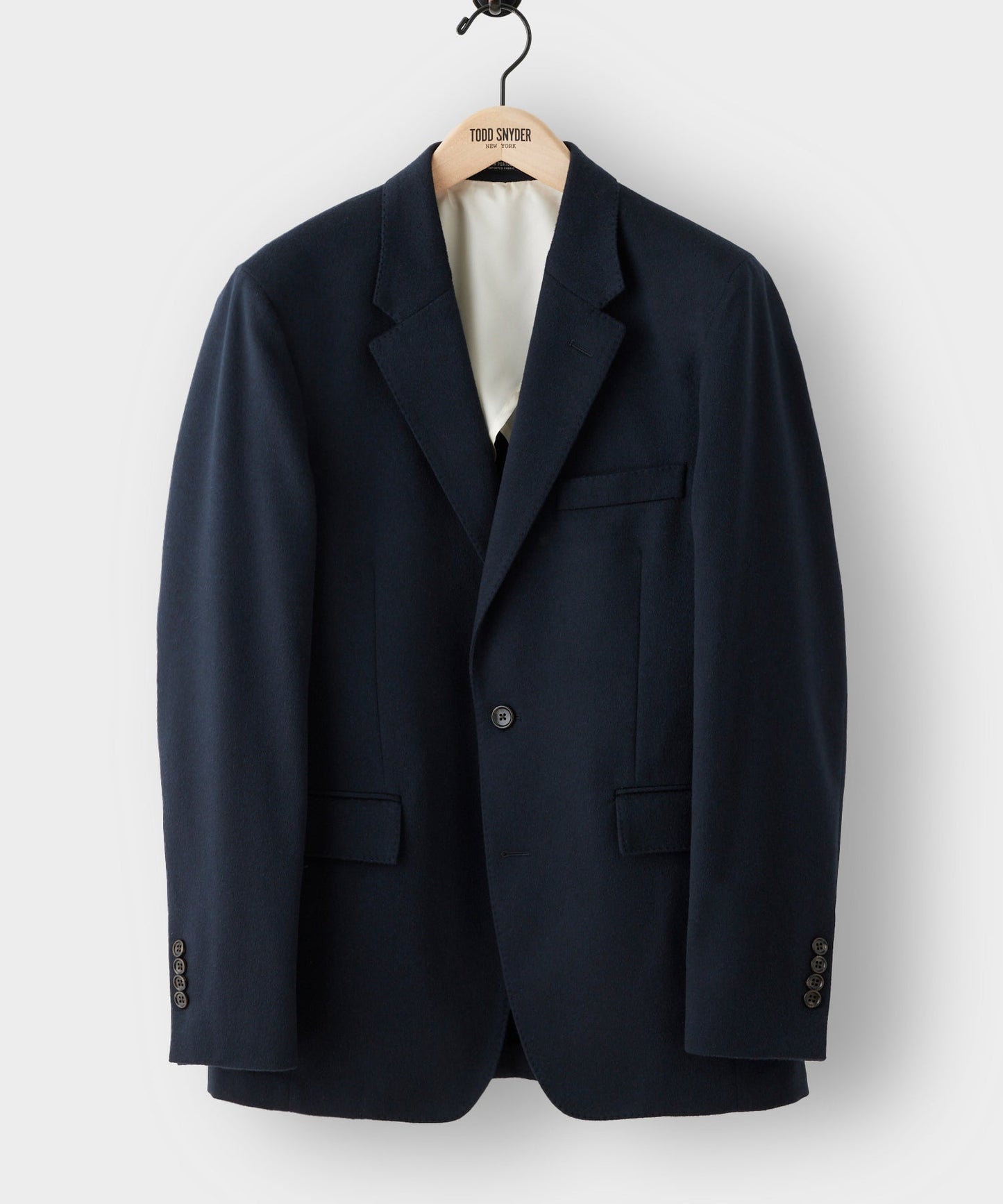 Todd Snyder Italian Cashmere Sutton Jacket Navy