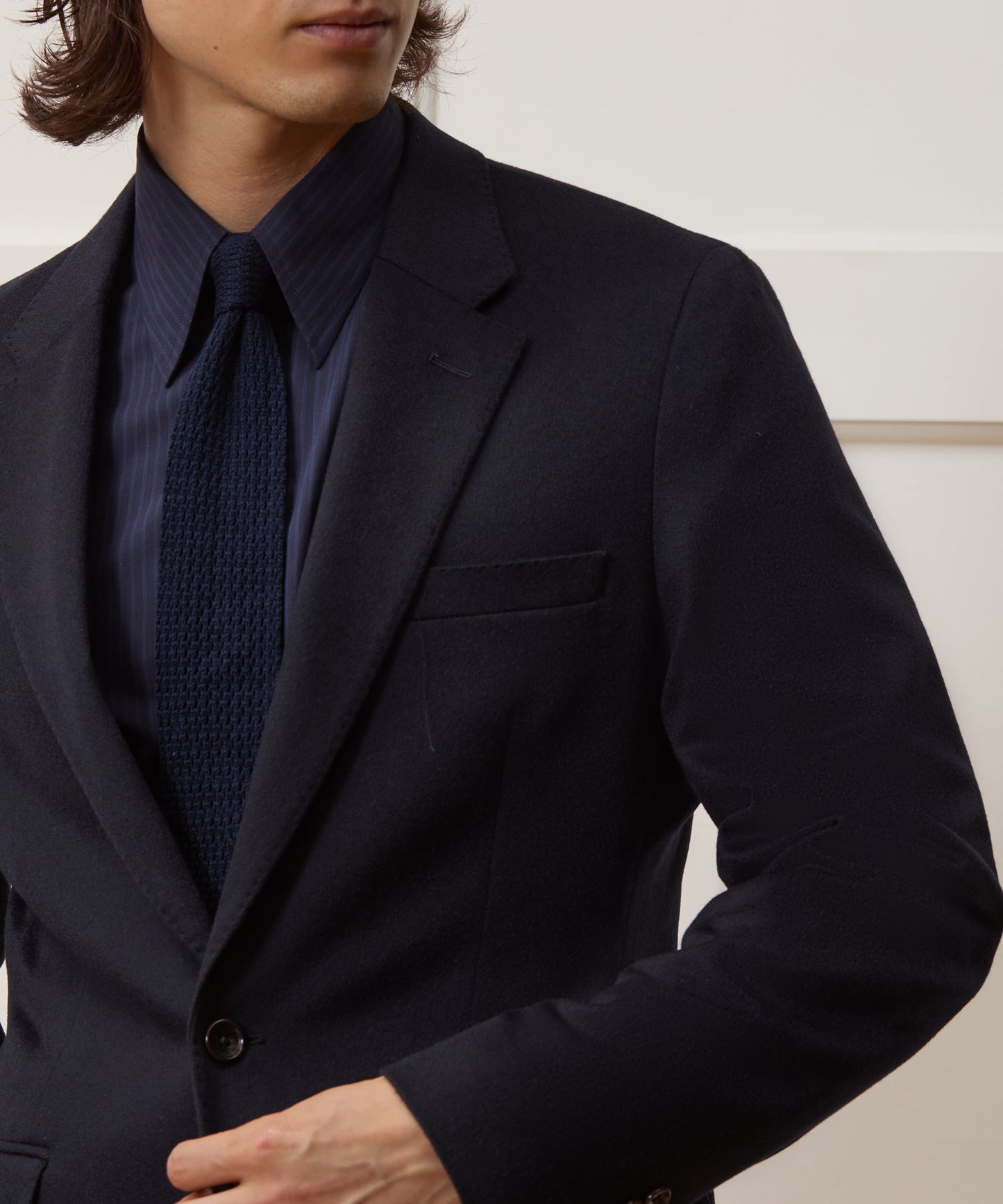Todd Snyder Italian Cashmere Sutton Jacket Navy