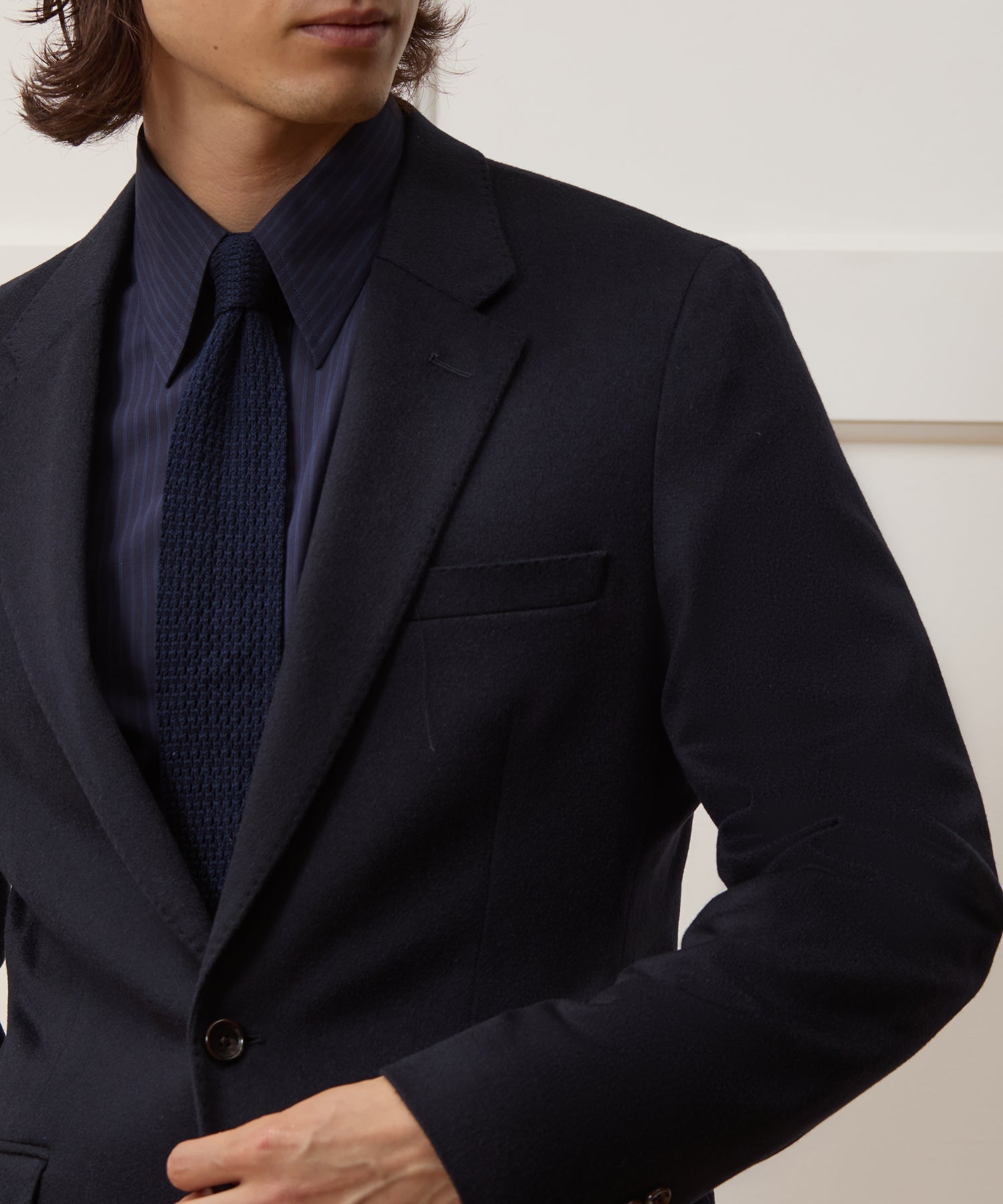 Todd Snyder Italian Cashmere Sutton Jacket Navy