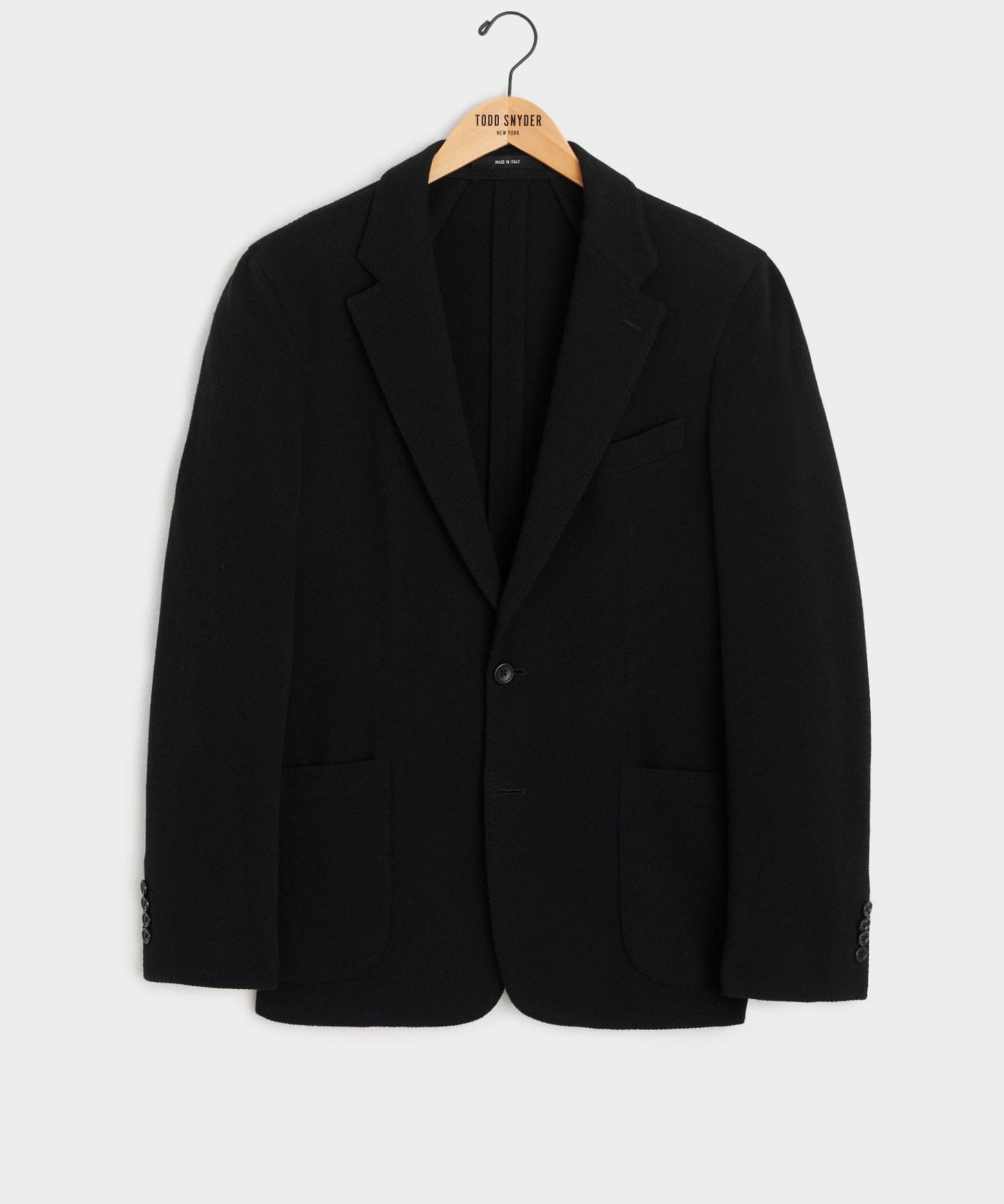 Todd Snyder Italian Wool-Cashmere Sport Coat Black