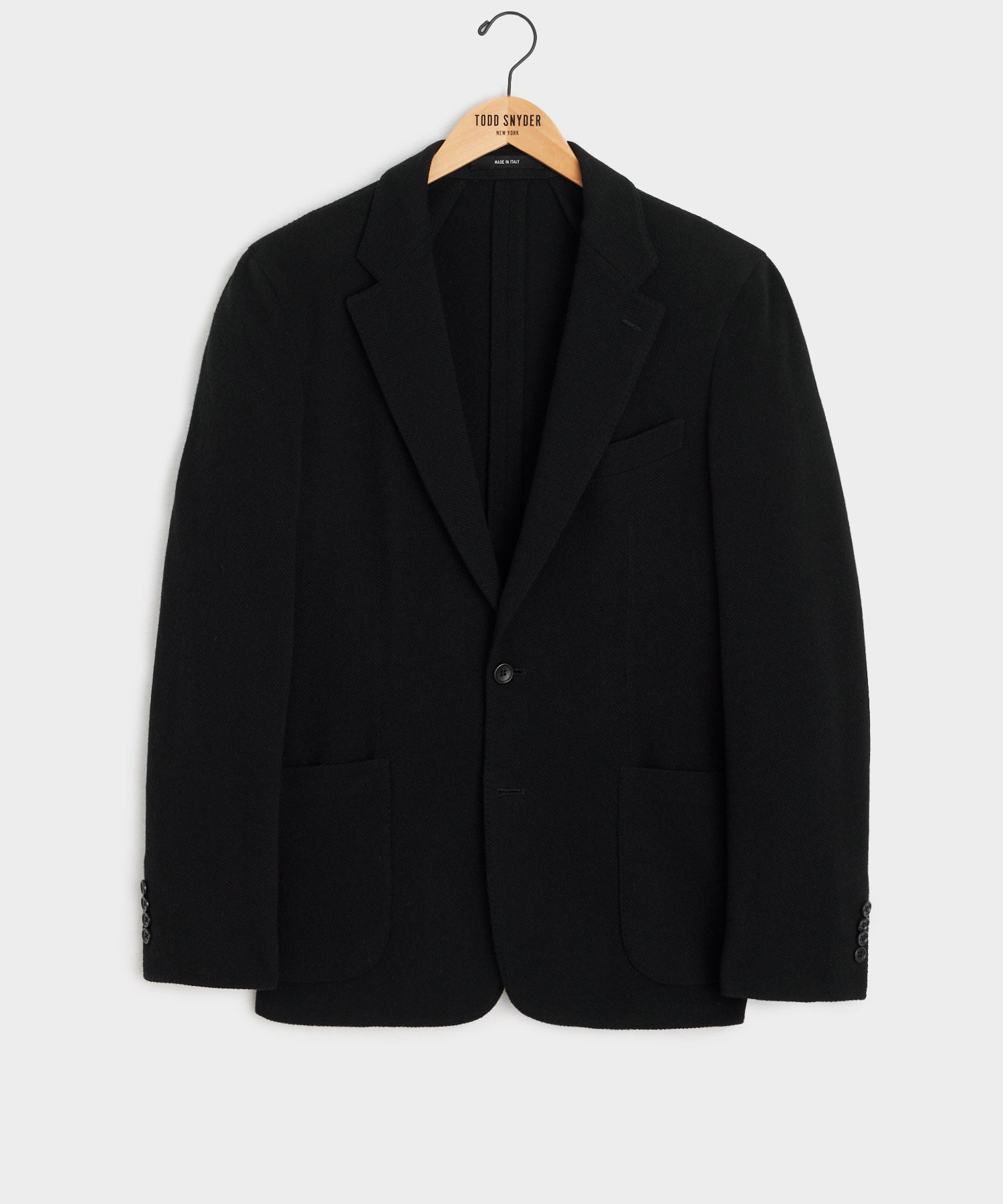 Todd Snyder Italian Wool-Cashmere Sport Coat Black