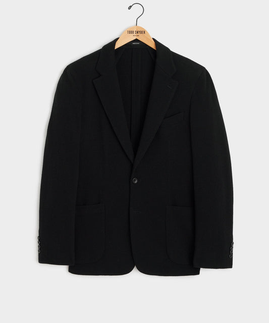 Todd Snyder Italian Wool-Cashmere Sport Coat Black
