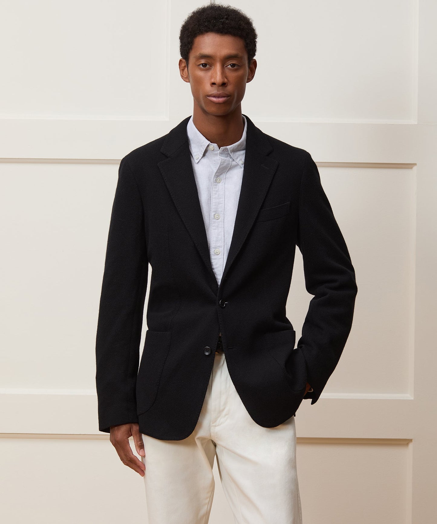 Todd Snyder Italian Wool-Cashmere Sport Coat Black