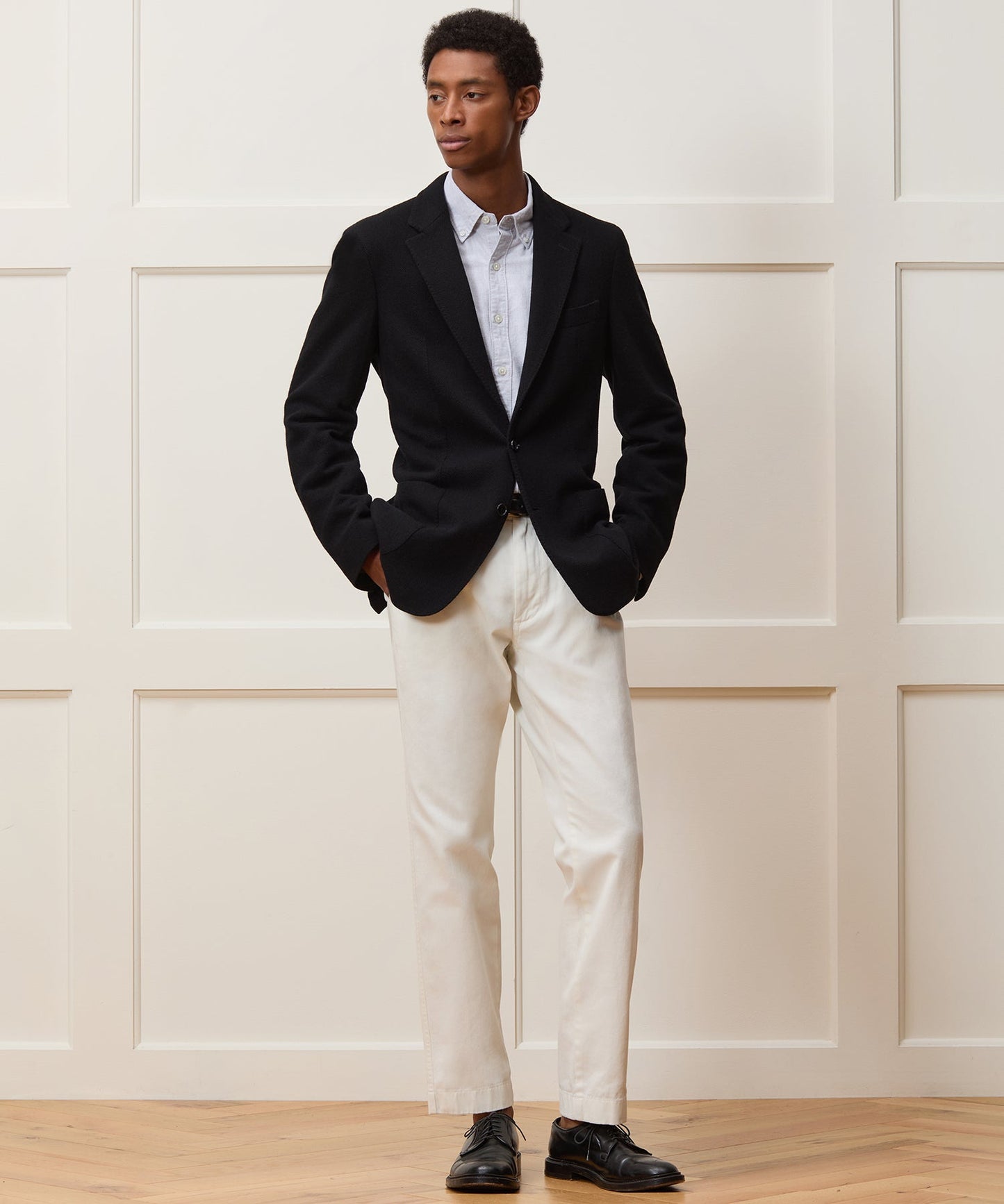 Todd Snyder Italian Wool-Cashmere Sport Coat Black