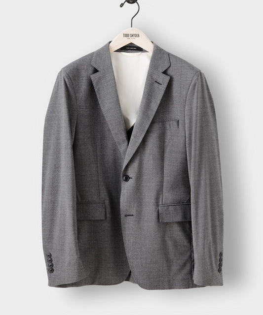 Todd Snyder Italian Tropical Wool Sutton Jacket in Charcoal Grey