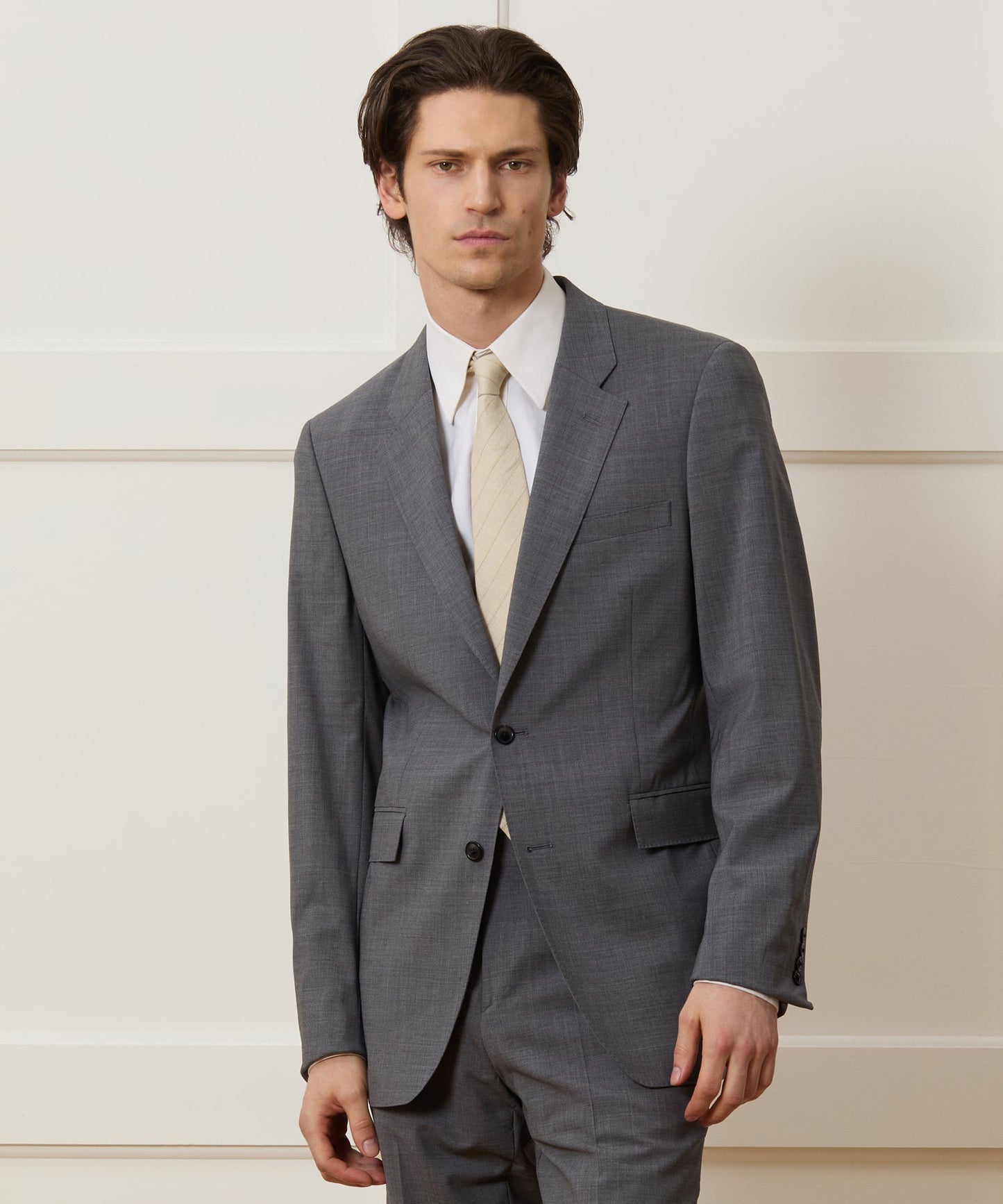 Todd Snyder Italian Tropical Wool Sutton Jacket in Charcoal Grey