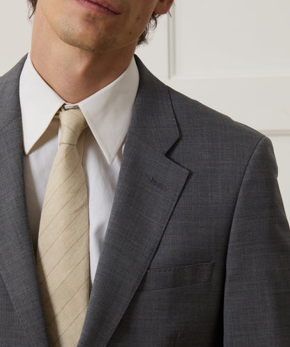 Todd Snyder Italian Tropical Wool Sutton Jacket in Charcoal Grey