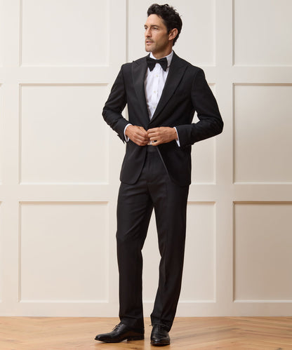 Todd Snyder Italian Peak Lapel Tuxedo Jacket in Black Black