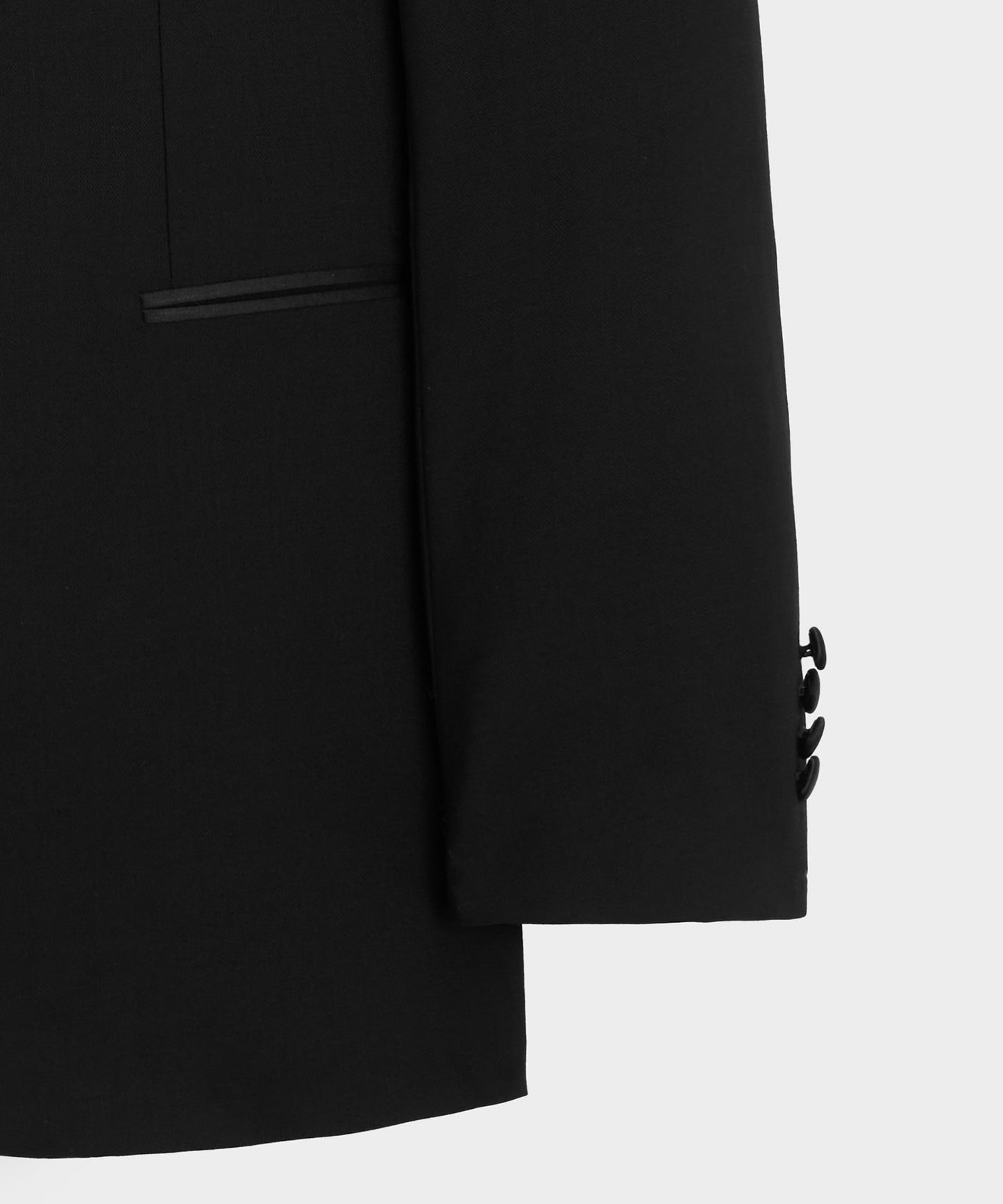 Todd Snyder Italian Peak Lapel Tuxedo Jacket in Black Black