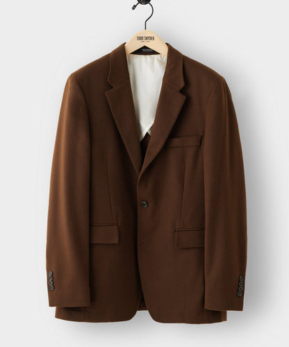 Todd Snyder Italian Cashmere Sutton Jacket Chocolate