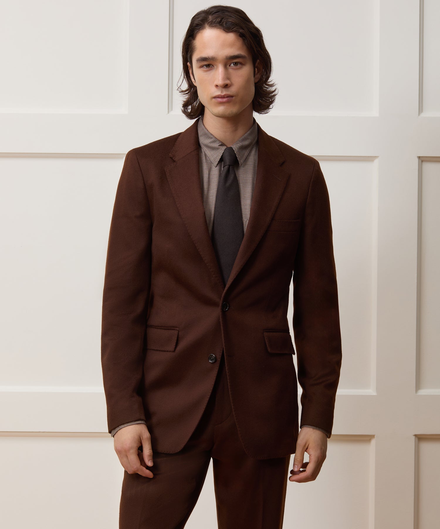 Todd Snyder Italian Cashmere Sutton Jacket Chocolate