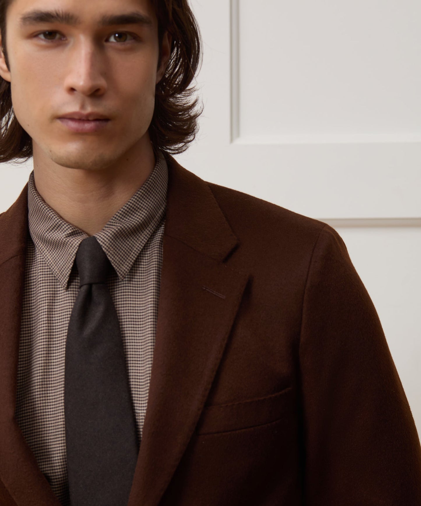 Todd Snyder Italian Cashmere Sutton Jacket Chocolate