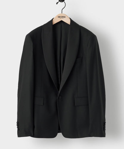 Todd Snyder Italian Wool Shawl Tuxedo Jacket Black