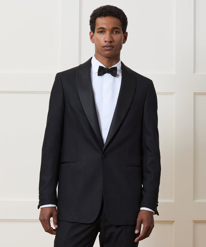 Todd Snyder Italian Wool Shawl Tuxedo Jacket Black