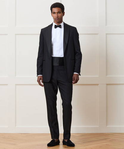 Todd Snyder Italian Wool Shawl Tuxedo Jacket Black