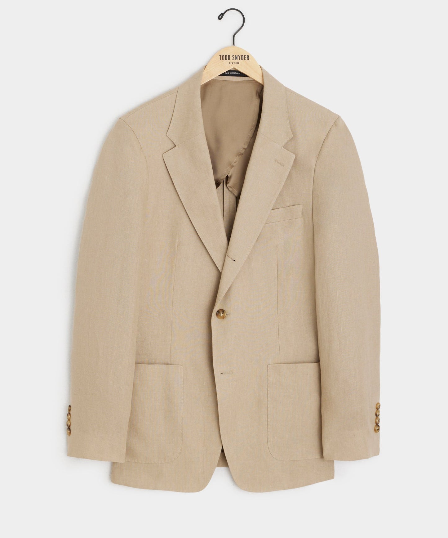 Todd Snyder Italian Linen Madison Jacket in Beige Beige