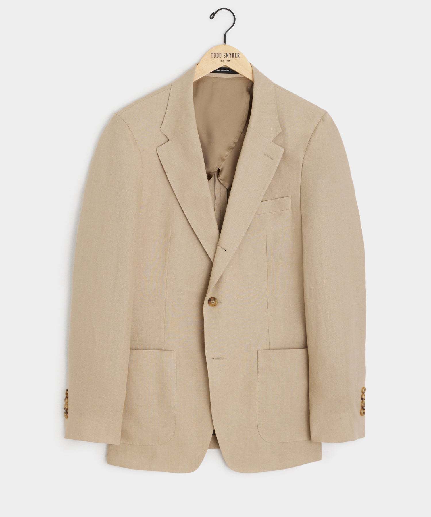 Todd Snyder Italian Linen Madison Jacket in Beige Beige